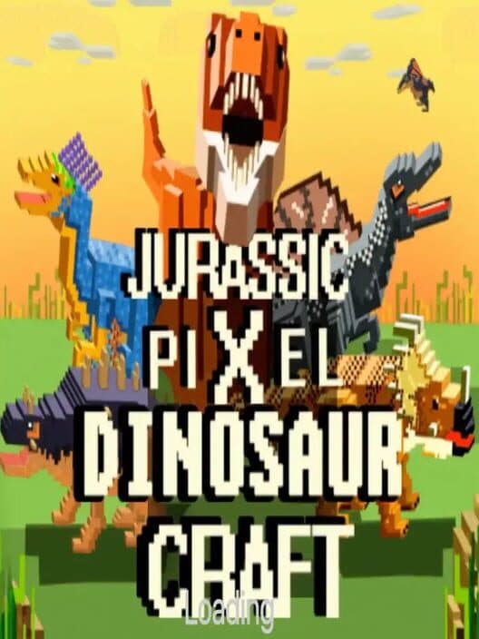 Обложка Jurassic Pixel Dinosaur Craft