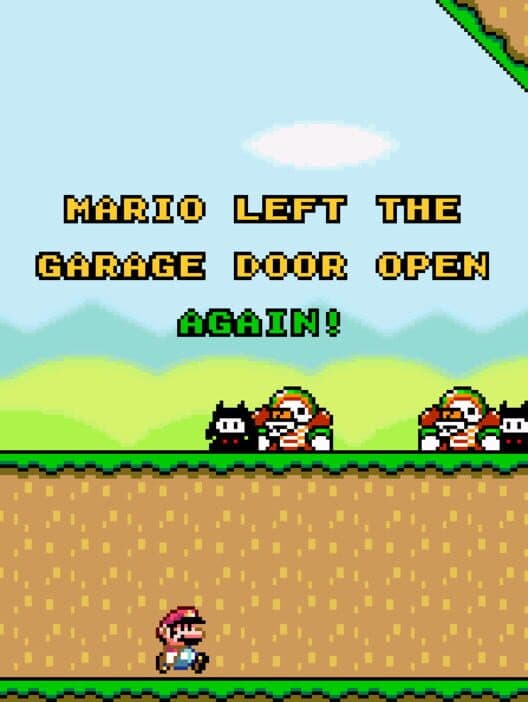 Обложка Mario Left the Garage Door Open Again!