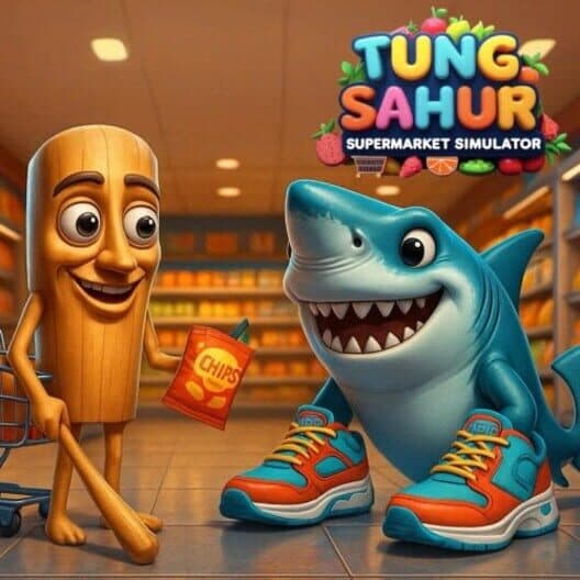 Обложка Tung Sahur Supermarket Simulator