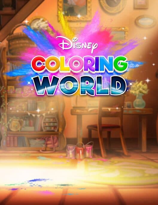 Обложка Disney Coloring World