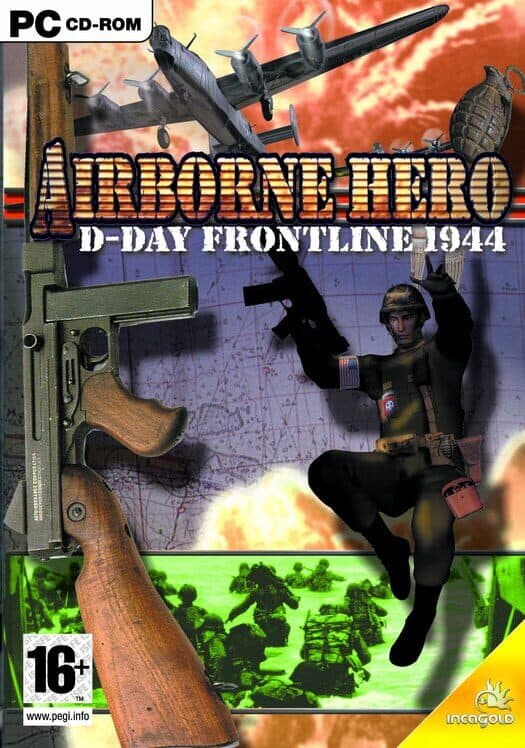 Обложка Airborne Hero D-Day Frontline 1944