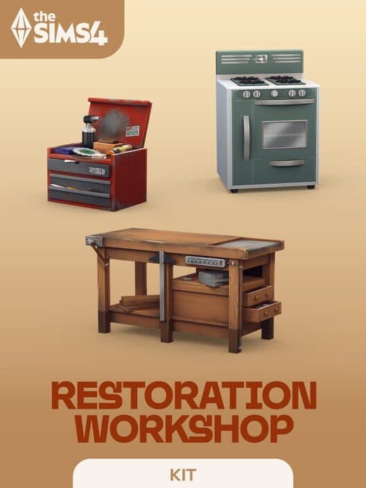 Обложка The Sims 4: Restoration Workshop Kit