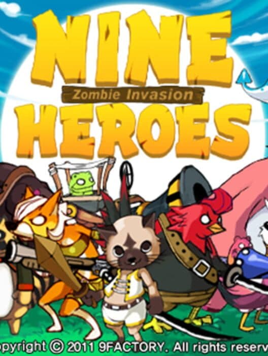 Обложка Nine Heroes: Zombie Invasion