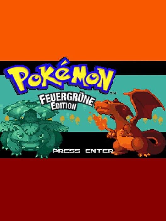 Обложка Pokémon Feuergrün Edition