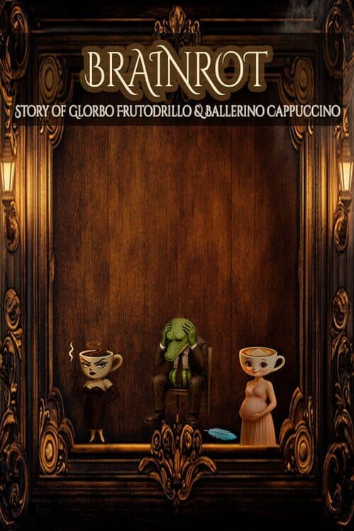 Обложка Brainrot: Story of Glorbo Frutodrillo & Ballerino Cappuccino