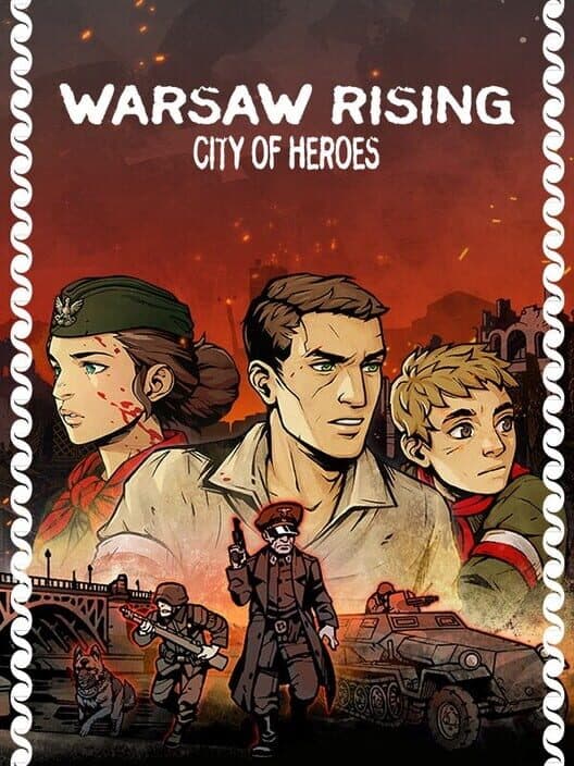 Обложка Warsaw Rising: City of Heroes