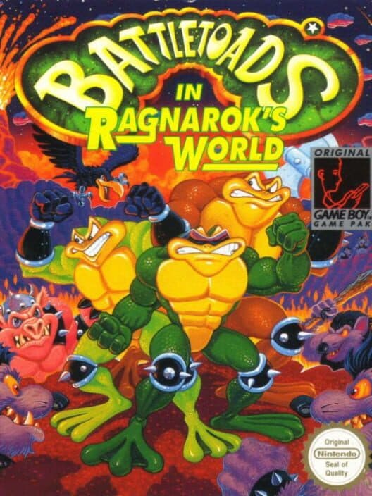 Обложка Battletoads in Ragnarok's World