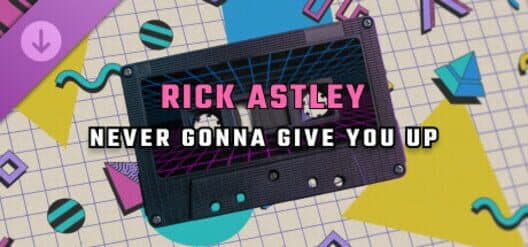 Обложка Synth Riders: Rick Astley - "Never Gonna Give You Up"