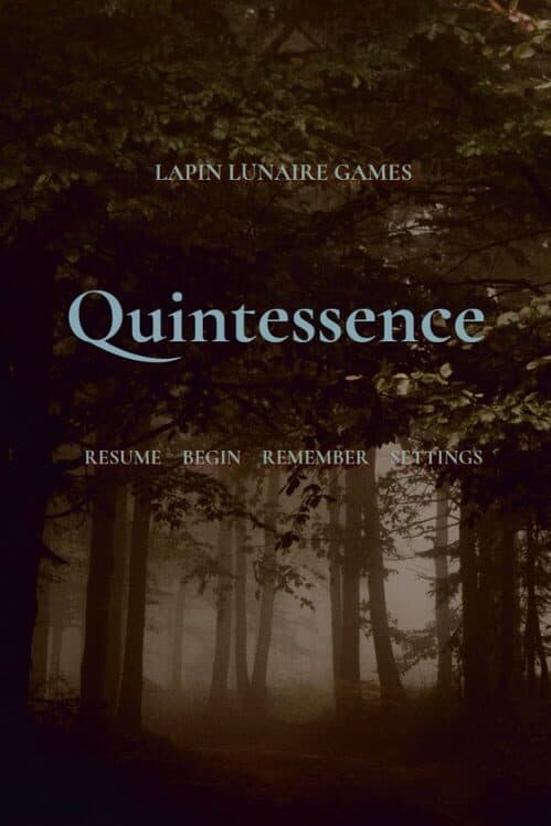 Обложка Quintessence