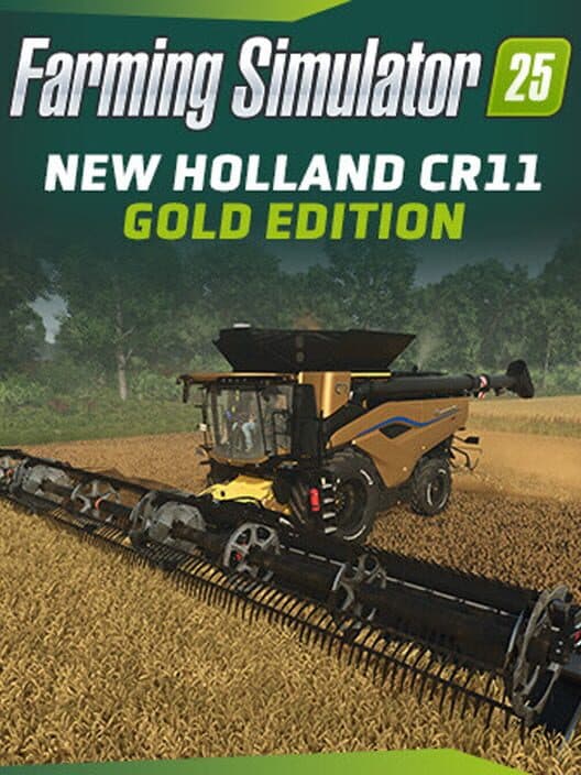 Обложка Farming Simulator 25: New Holland CR11 Gold Edition