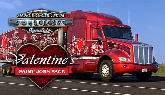 Обложка American Truck Simulator: Valentine's Paint Jobs Pack
