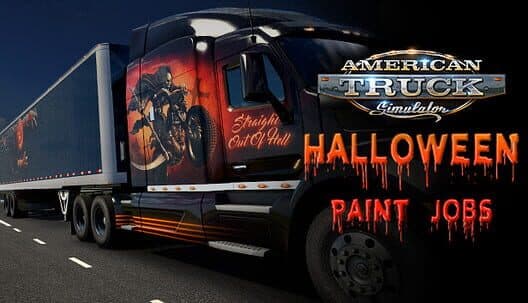 Обложка American Truck Simulator: Halloween Paint Jobs Pack