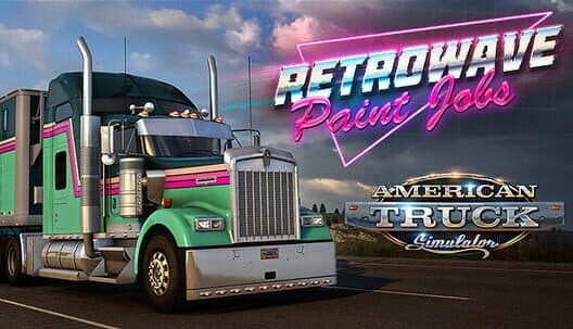 Обложка American Truck Simulator: Retrowave Paint Jobs Pack