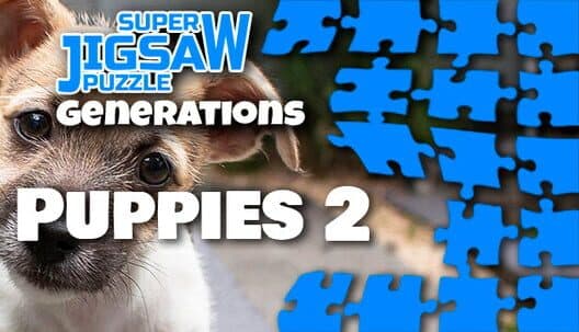 Обложка Super Jigsaw Puzzle: Generations - Puppies 2