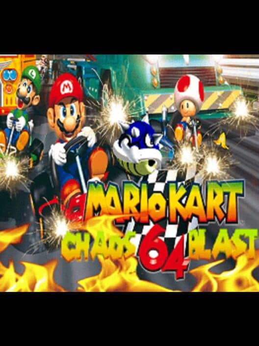 Обложка Mario Kart 64 Chaos Blast