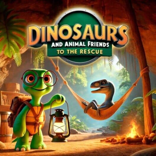 Обложка Dinosaurs and Animal Friends to the Rescue