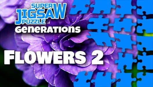 Обложка Super Jigsaw Puzzle: Generations - Flowers 2