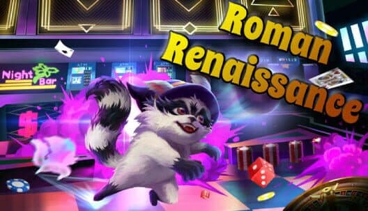 Обложка Roxy Raccoon's Pinball Panic: Roman Renaissance