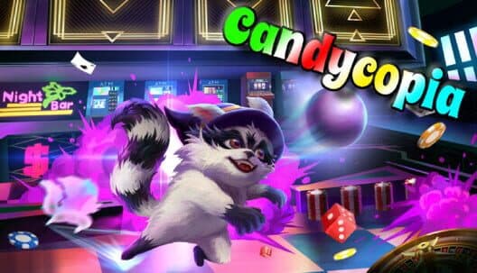 Обложка Roxy Raccoon's Pinball Panic: Candycopia