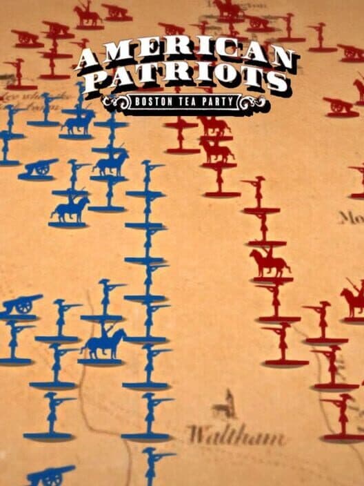 Обложка American Patriots: Boston Tea Party