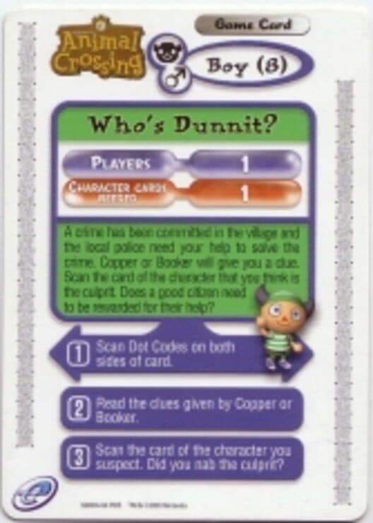 Обложка Who's Dunnit? B