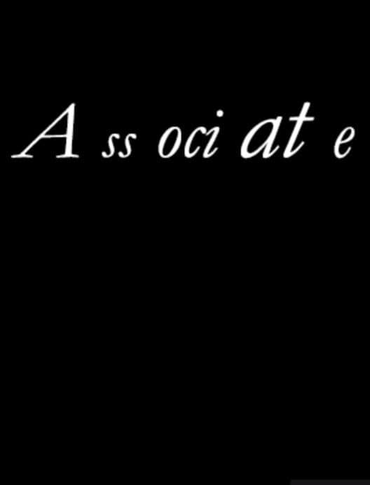 Обложка Associate