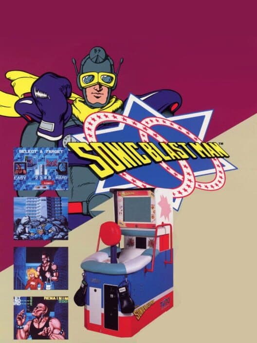 Обложка Sonic Blast Man