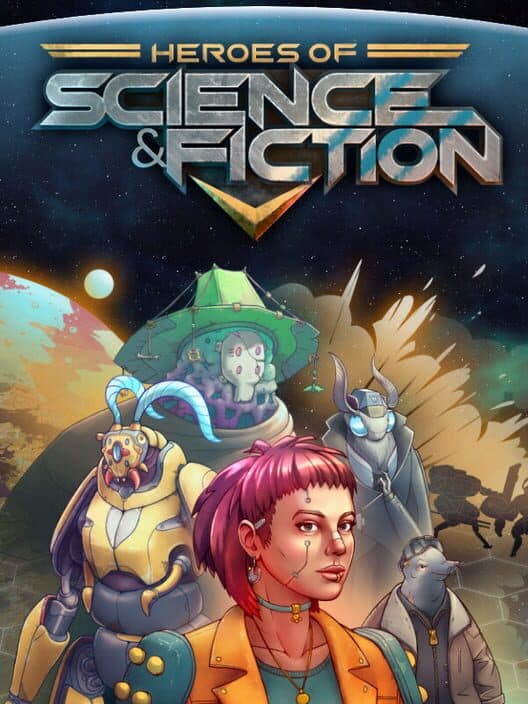 Обложка Heroes of Science and Fiction