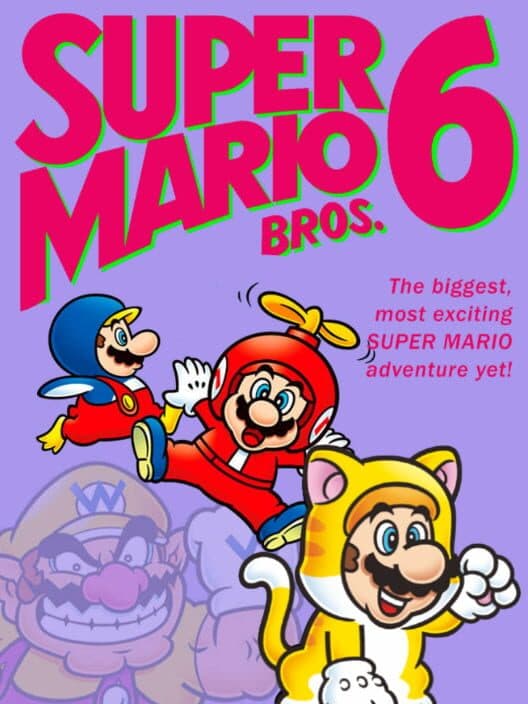 Обложка Super Mario Bros. 6