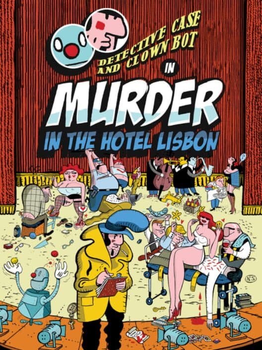 Обложка Detective Case and Clown Bot in: Murder in the Hotel Lisbon