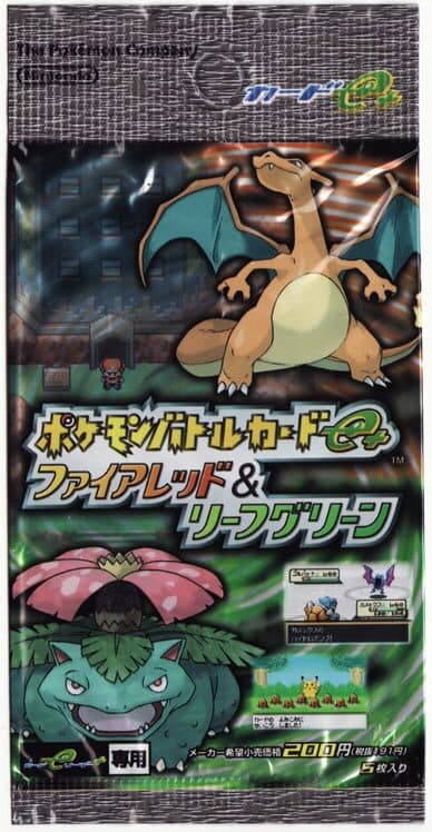 Обложка Pokémon Battle Card e+: FireRed & LeafGreen