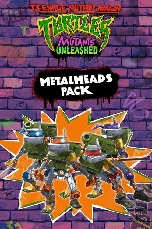Обложка Teenage Mutant Ninja Turtles: Mutants Unleashed - Metalheads Pack