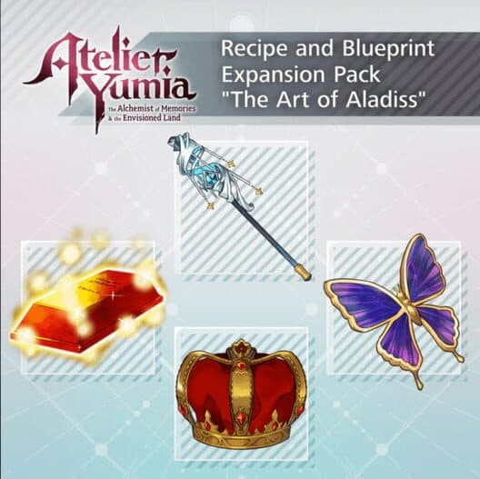 Обложка Atelier Yumia: The Art of Aladiss Expansion Pack