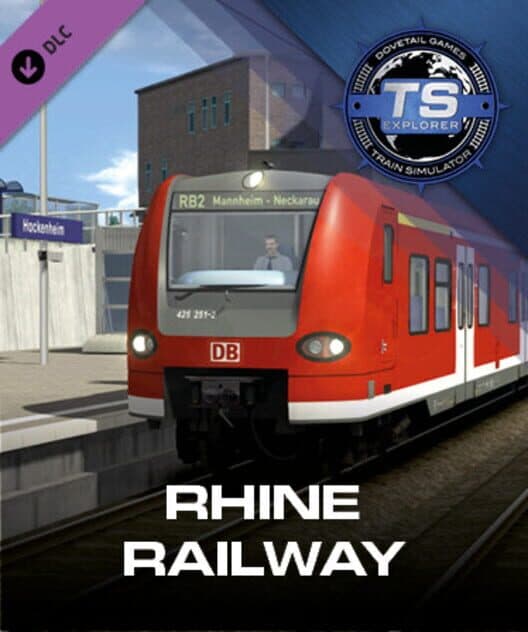 Обложка Train Simulator: The Rhine Railway: Mannheim - Karlsruhe Route Add-On