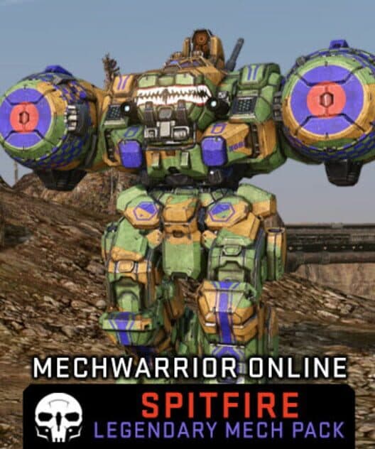 Обложка MechWarrior Online: Spitfire Legendary Mech Pack