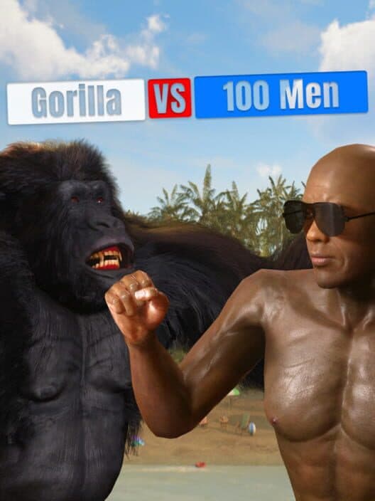 Обложка Gorilla Vs 100 Men