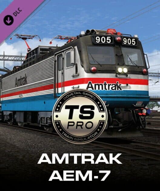 Обложка Train Simulator Classic: Amtrak AEM-7