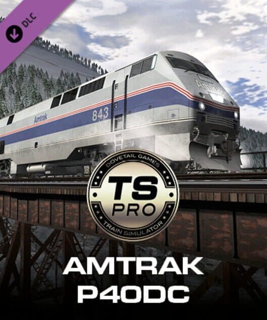 Обложка Train Simulator Classic: Amtrak P40DC Loco