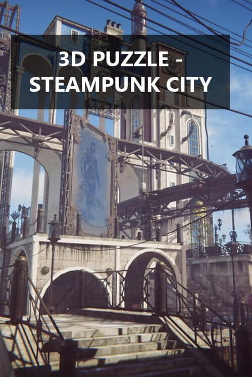 Обложка 3D Puzzle: Steampunk City