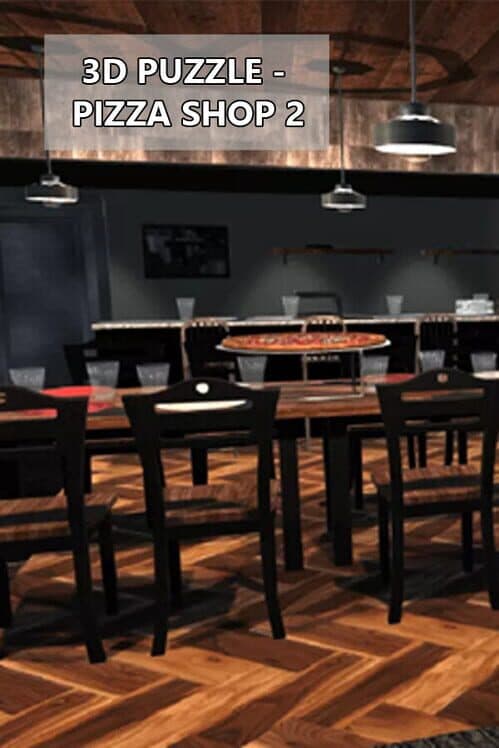 Обложка 3D Puzzle: Pizza Shop 2