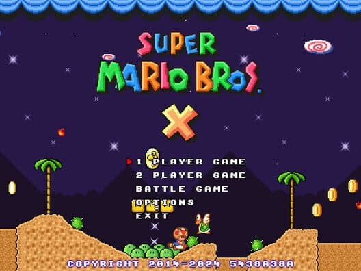 Обложка Super Mario Bros. X by 5438A38A