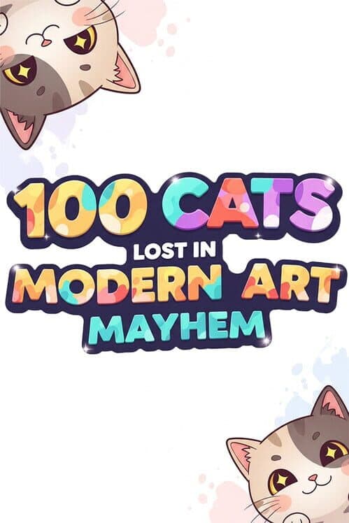 Обложка 100 Cats Lost in Modern Art Mayhem