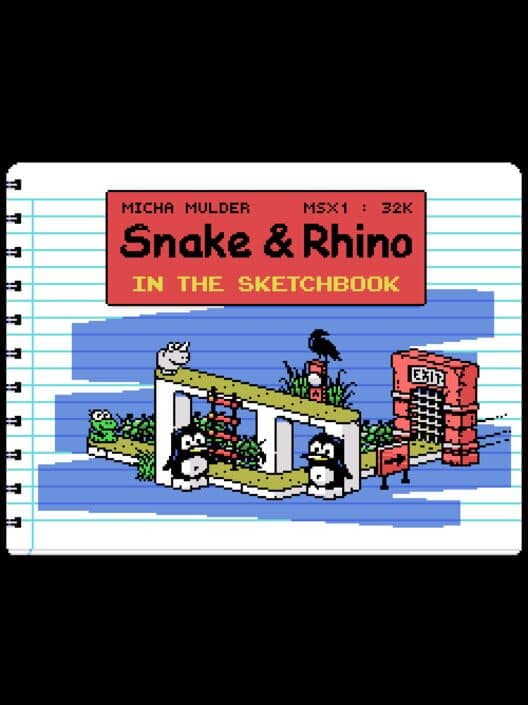 Обложка Snake and Rhino in the Sketchbook