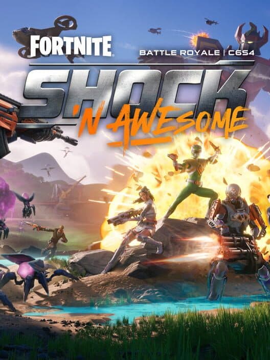 Обложка Fortnite: Chapter 6 - Season 4: Shock 'N Awesome