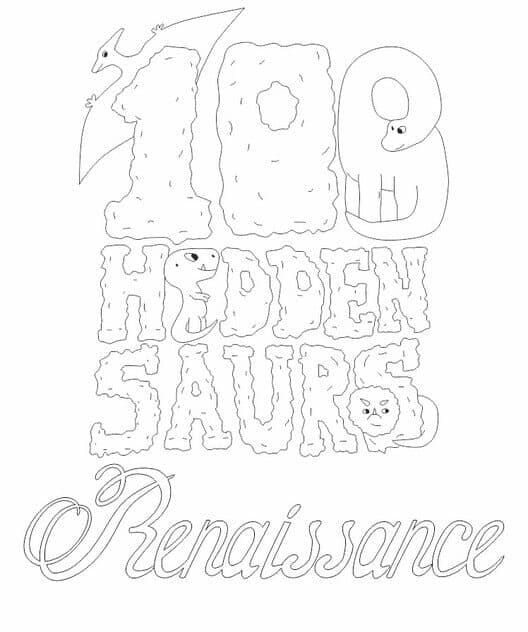 Обложка 100 Hiddensaurs: Renaissance
