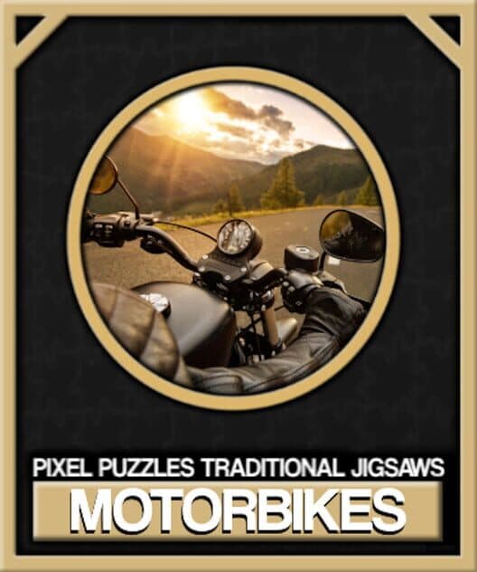 Обложка Pixel Puzzles Traditional Jigsaws: Motorbikes