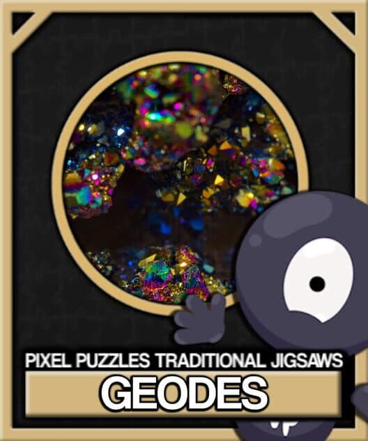 Обложка Pixel Puzzles Traditional Jigsaws: Geodes