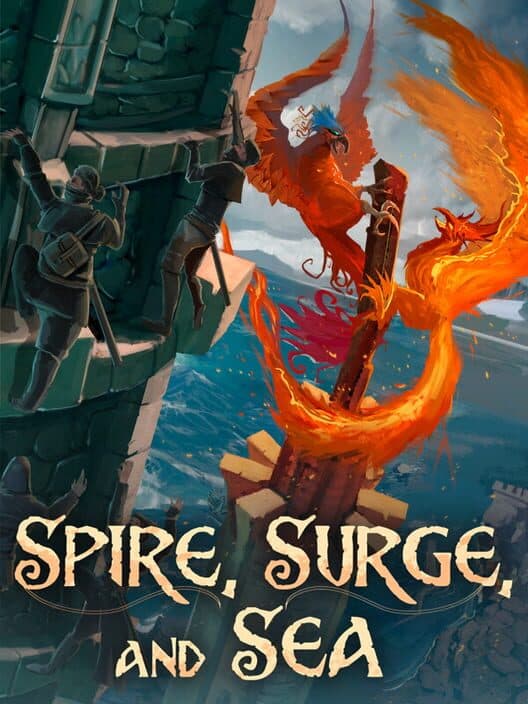 Обложка Spire, Surge, and Sea