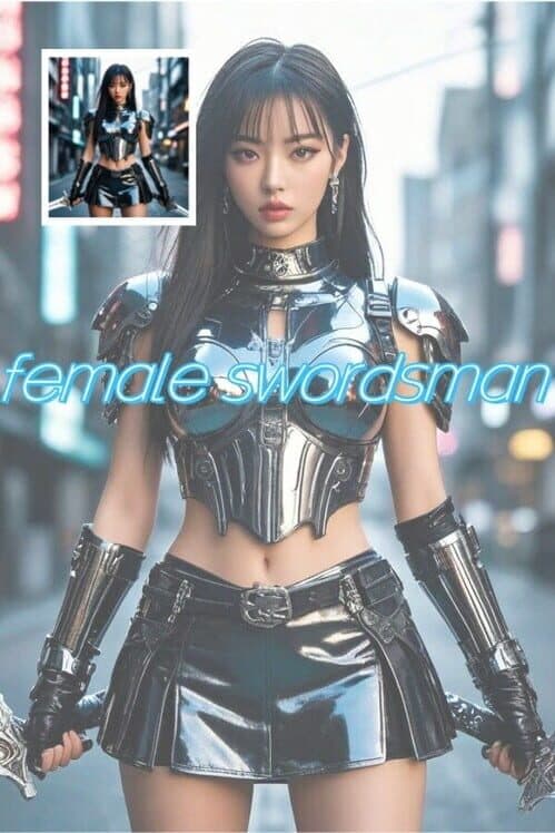 Обложка Female Swordsman
