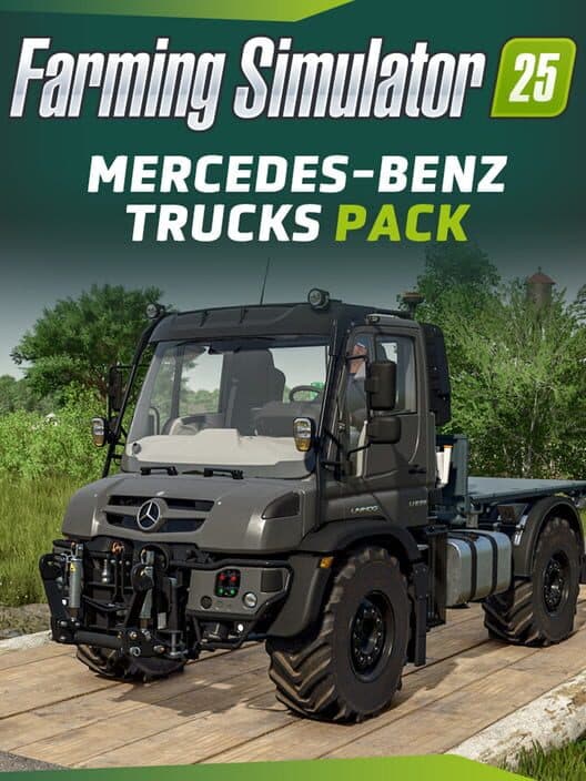 Обложка Farming Simulator 25: Mercedes-Benz Trucks Pack